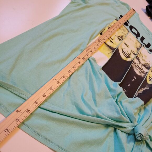 NEW 3X GOLDEN GIRLS SQUAD MINT GREEN TSHIRT TOP NWOT NO TAGS - Picture 3 of 6